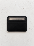Minimalist Black Rounded Cardholder