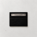 Minimalist Black Square Cardholder