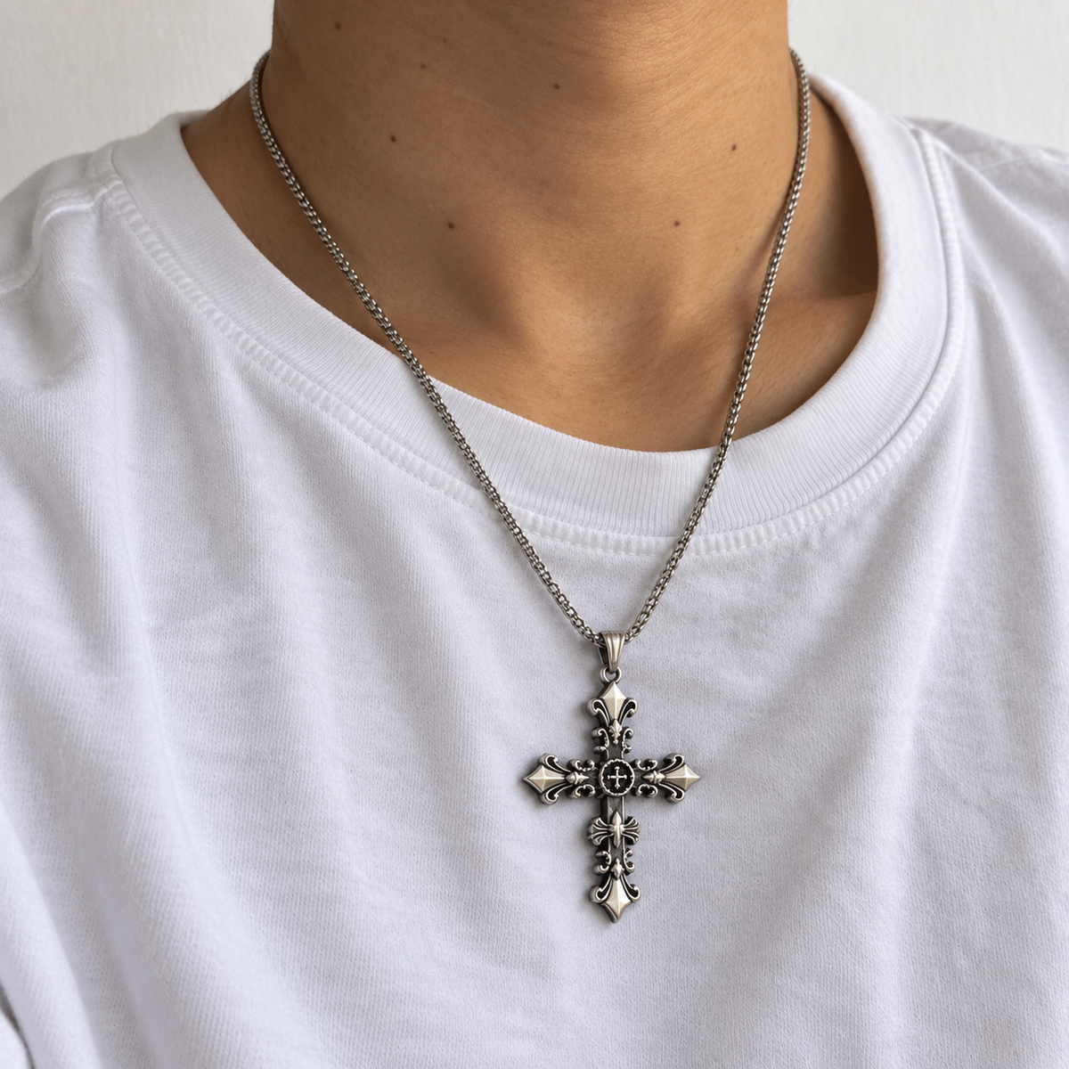 Gothic Cross Necklace
