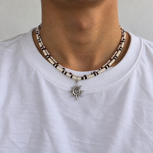Beaded Solar Necklace Set
