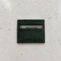 Minimalist Green Square Cardholder