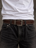 Brown Western Cowboy Boho Belt