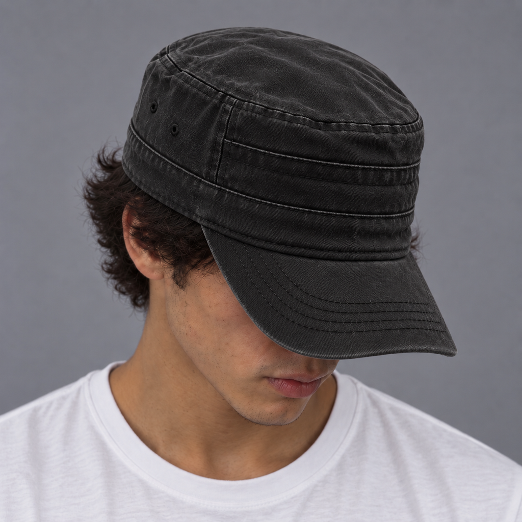 Faded Cadet Hat - Black