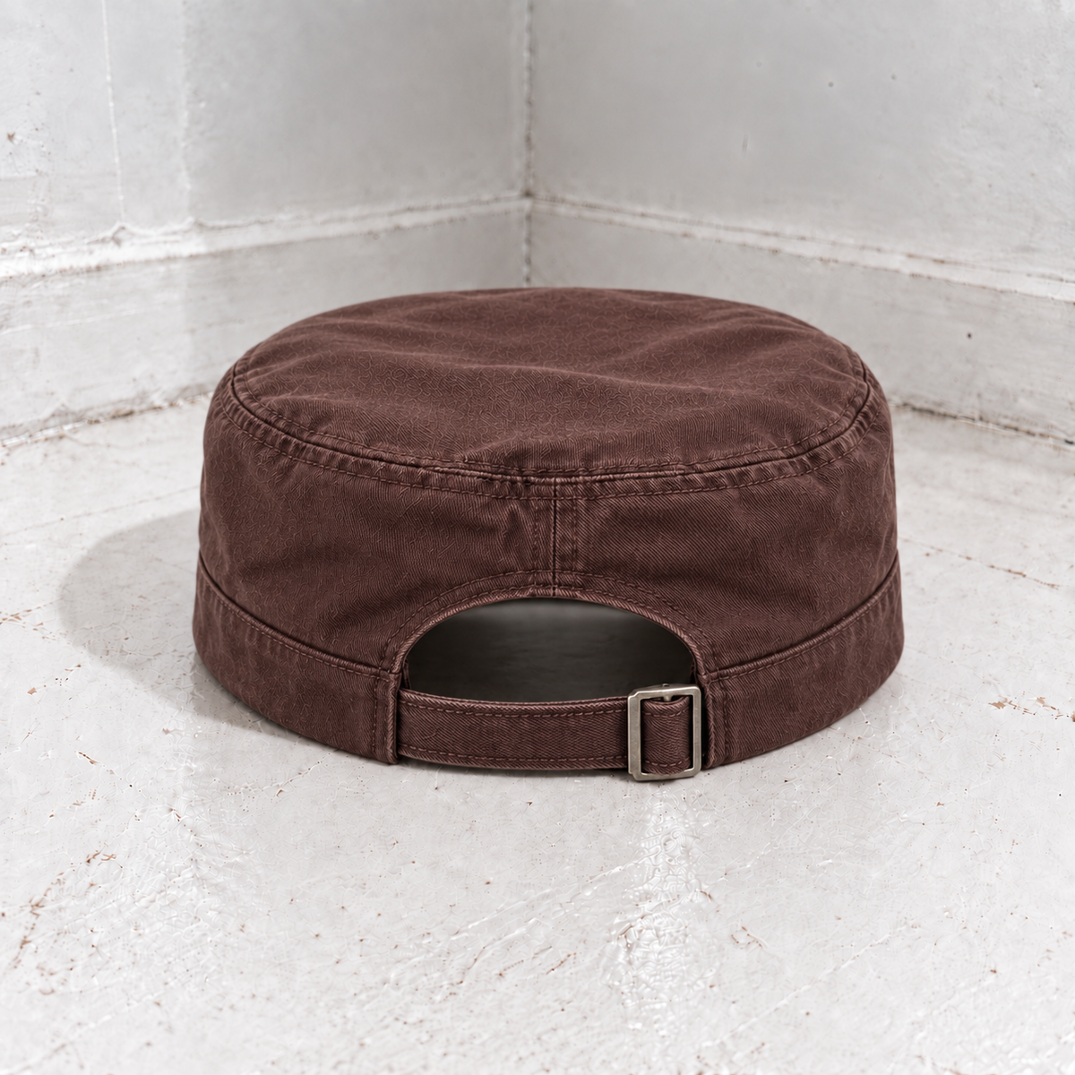 Faded Smooth Cadet Hat - Brown