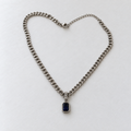 Blue Gemstone Pendant Necklace