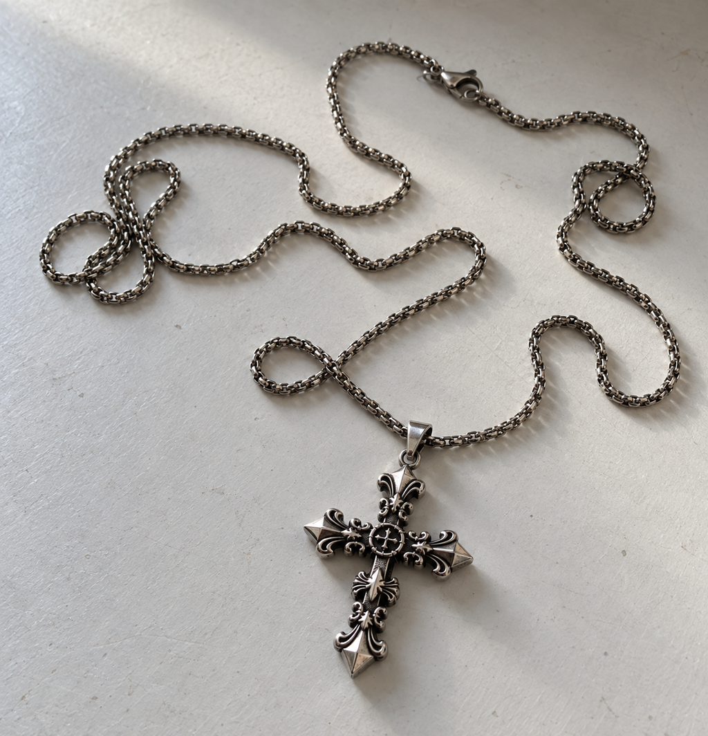 Gothic Cross Necklace
