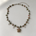 Y2K Beaded Gemstones Necklace